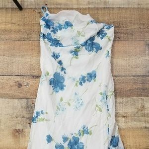 Cross strap summer dress